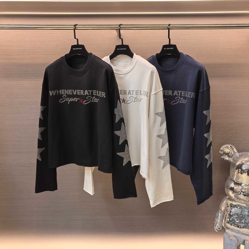 Versace Star Studded Pullover Sweatshirt for Stylish Look