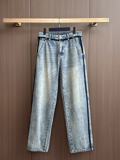 Gucci High-Quality Original Washed Jeans