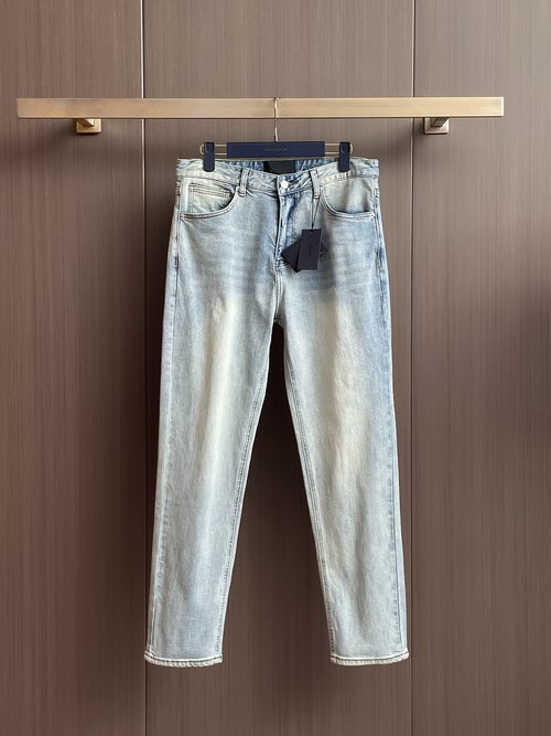 Prada Washable Embroidered Original Design Jeans