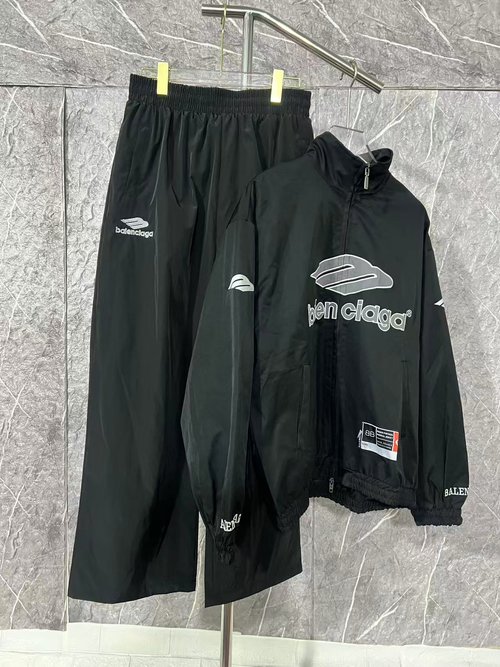 Balenciaga Embroidered Track Pants - Football Series