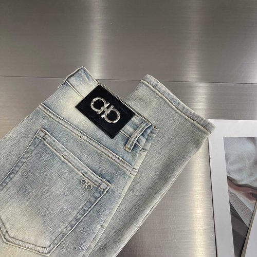 Ferragamo Premium Jeans with Excellent Comfort and Fit