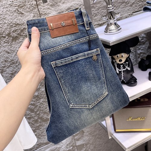 Loro Piana High-stretch Jeans with Superior Wash and Perfect Fit