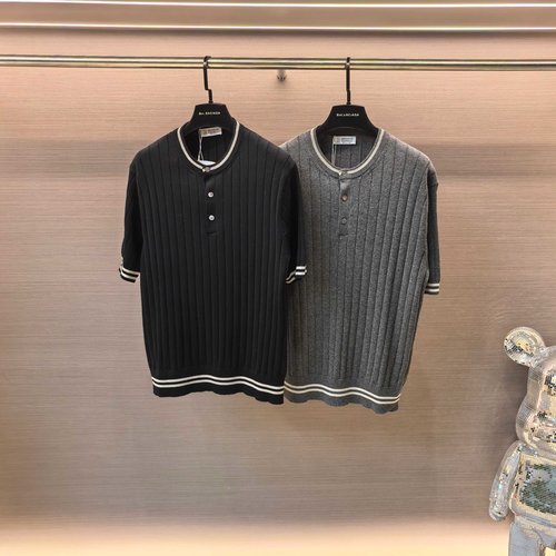 Loewe Soft Knit Crew-Neck Short-Sleeve Top