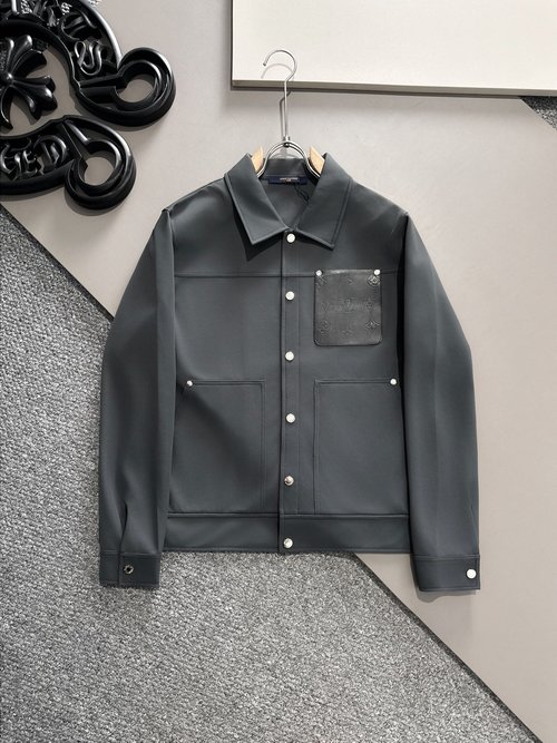 Louis Vuitton New Jacket with Custom Fabric and Stylish Design