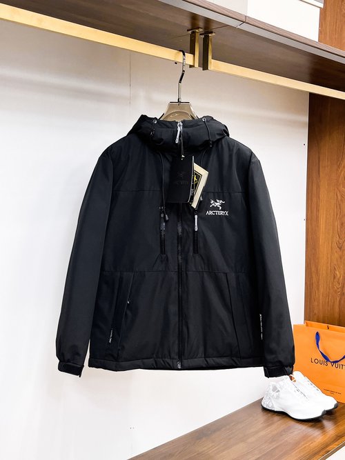 ArcTeryx Premium Down Jacket with Logo, Warm and Stylish