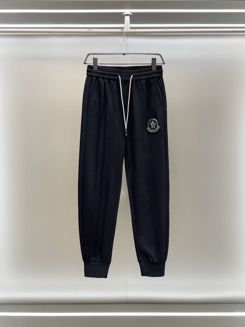 Moncler Logo Embroidered Custom-Fit Casual Trousers