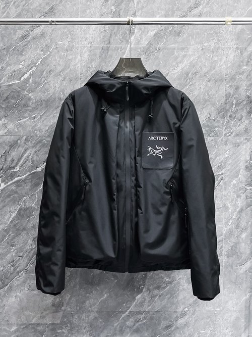 ArcTeryx 90-Down Filled Jackets with Classic Logo & Color