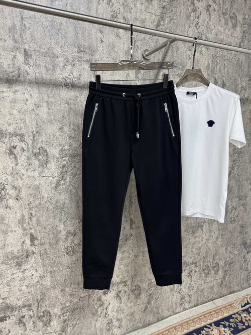 Louis Vuitton Premium Cotton Casual Pants, Comfortable and Stylish