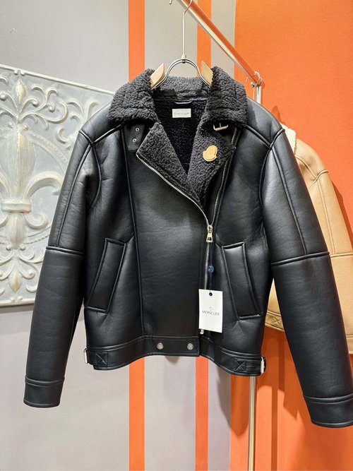 Moncler Fur-lined Jacket with Vintage Charm