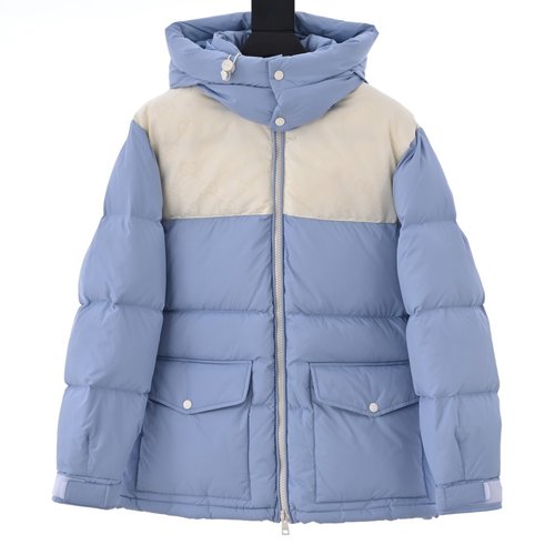 Gucci High-Density Nylon Waterproof Hooded Down Jacket