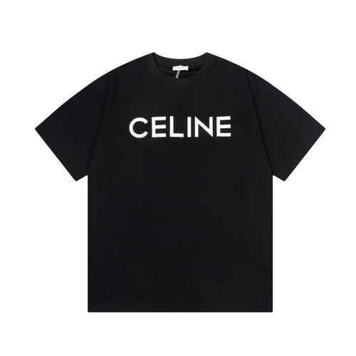Celine Classic Printed Short Sleeve with Retro Inspiration