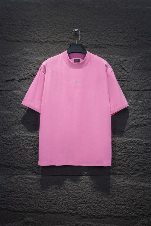 Balenciaga Custom-Dyed T-Shirt with Austrian Rhinestones