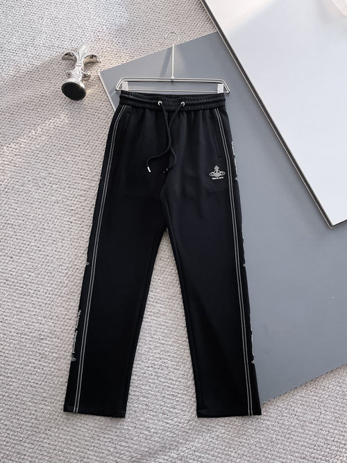 Vivienne Westhood Casual Pants with New Logo and Custom Fabric