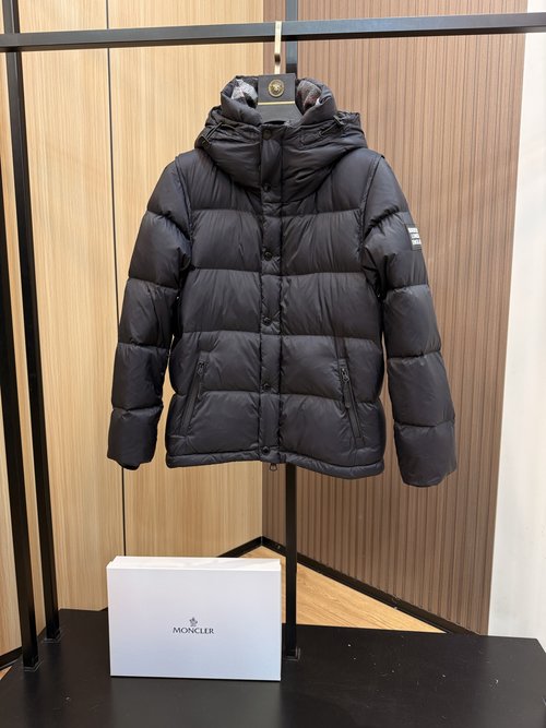 Burberry Detachable Sleeve Down Jacket and Vest for Versatile Wear