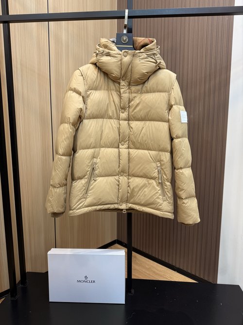 Burberry Detachable Sleeve Down Jacket and Vest for Versatile Wear
