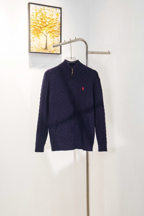 Polo Ralph Lauren Four-color Zippered Jacket with Premium Accessories