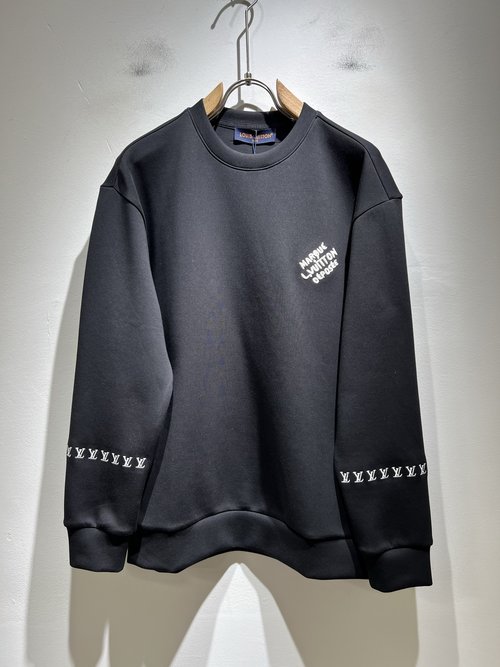 Louis Vuitton Stylish Unisex Long-sleeved Cotton Hoodie