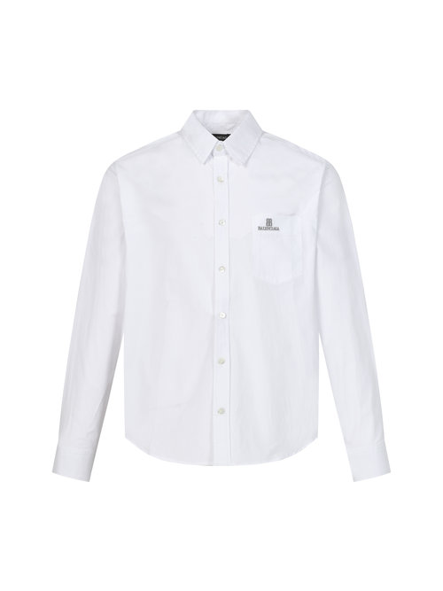 Balenciaga Embroidered Long - sleeve Shirt with Good Fabric