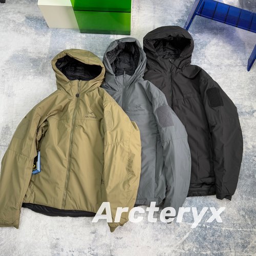 ArcTeryx Windproof Warm Padded Jacket with Tactical Design