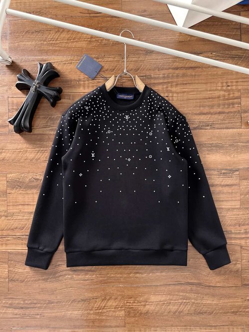 Louis Vuitton Patterned Unisex Pullover Hoodie