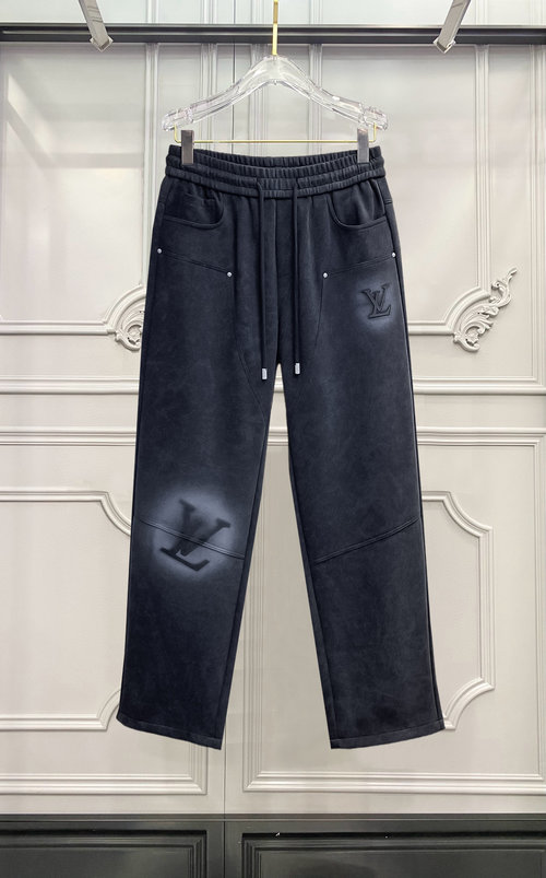 Louis Vuitton Classic Logo Casual Pants with Great Comfort