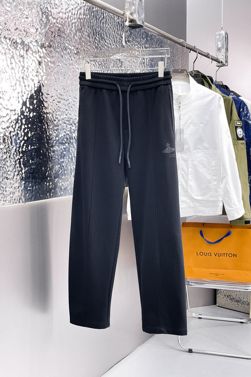 Vivienne Westhood New Logo Casual Pants with High Comfort