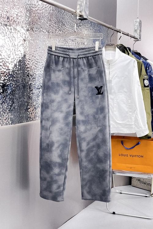 Louis Vuitton New Casual Pants with Logo, High Comfort