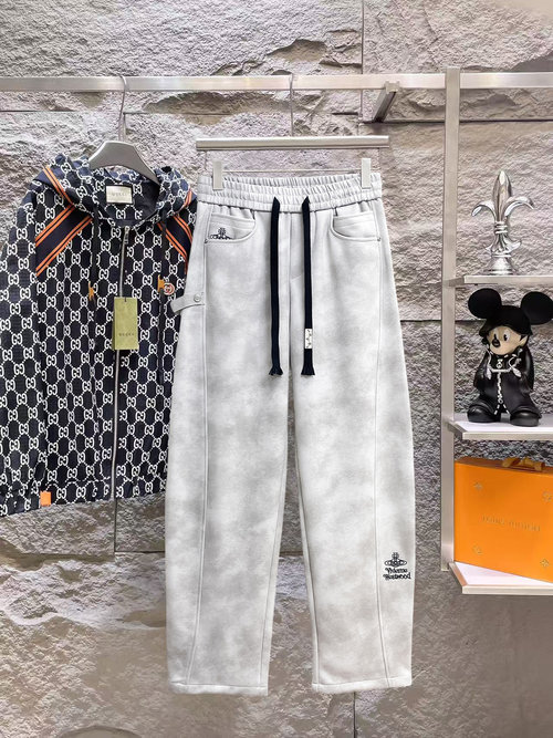 Vivienne Westhood New Style Logo Leisure Pants with High Comfort