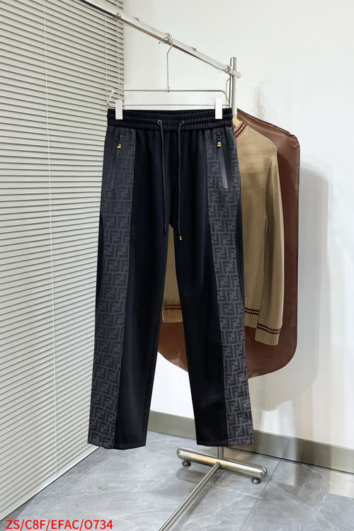 Fendi New Arrival Logo Casual Pants with Great Comfort