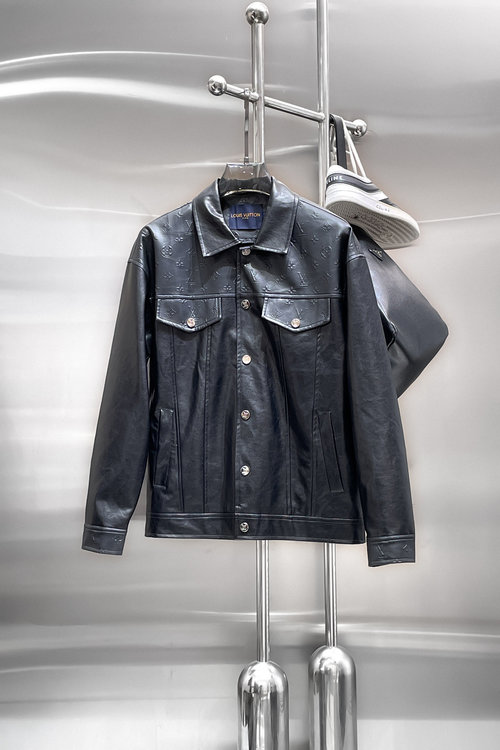 Louis Vuitton Premium Jacket Incorporating Brand Elements