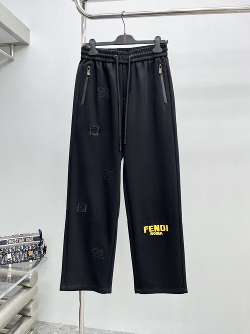 Fendi Newly Launched Casual Pants: Premium Fabric Collection