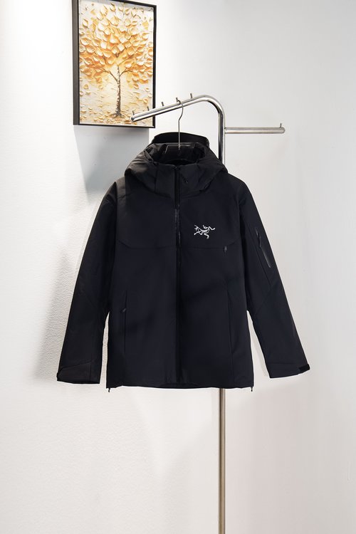 ArcTeryx Waterproof Down Jacket with Advanced Features