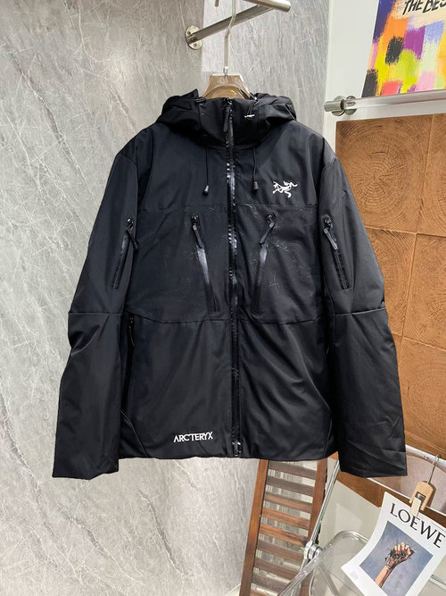 ArcTeryx 90-Down Filled Jacket with Classic Logo & Color