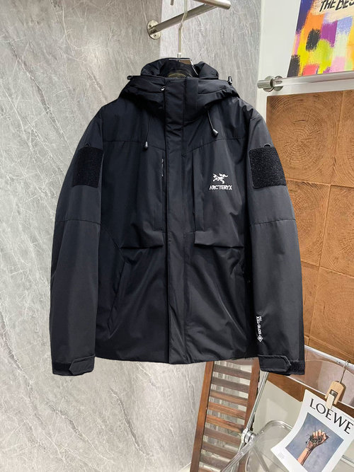ArcTeryx Premium 90 Down Feather Jacket with Logo