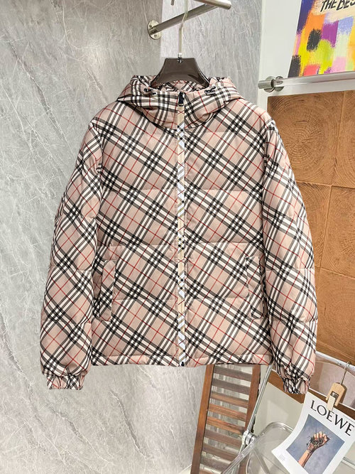 Burberry Premium 90 Down Feather Jacket with Logo