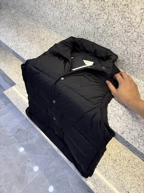 Dior New Shiny Down Vest and Coat with Custom Details