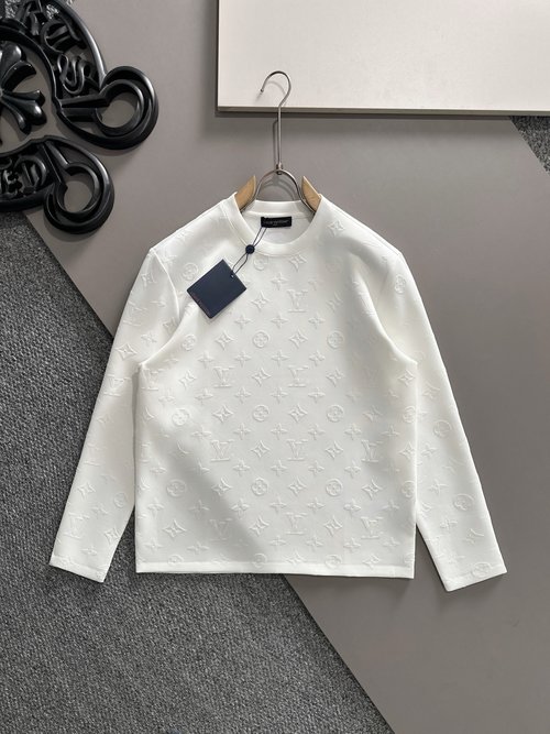 Louis Vuitton Space Cotton Pullover with New Print Design