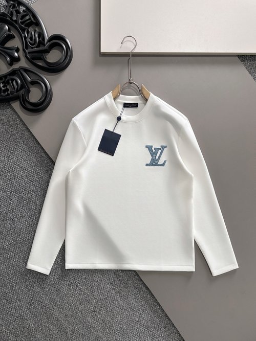 Louis Vuitton Space Cotton Pullover with New Print Design