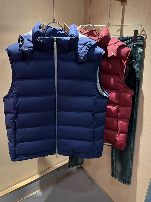 Prada Waterproof Down Vest Jacket for All Ages