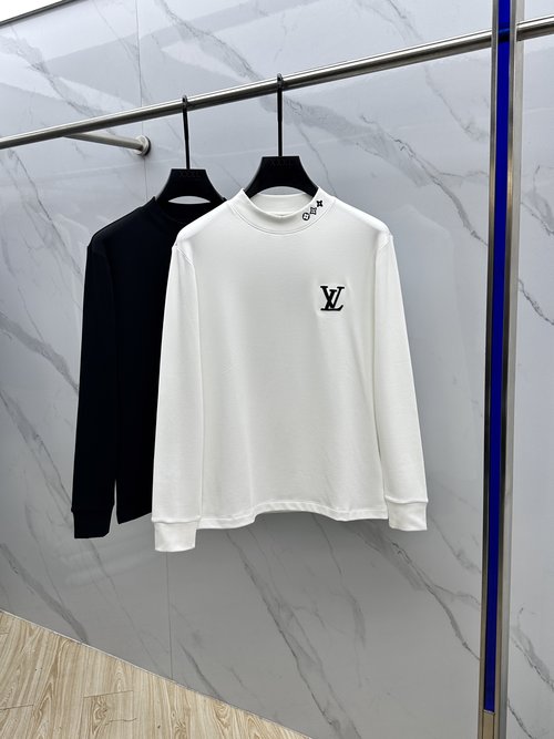 Louis Vuitton Warm Long-Sleeved Base Layer with Embroidered Logo