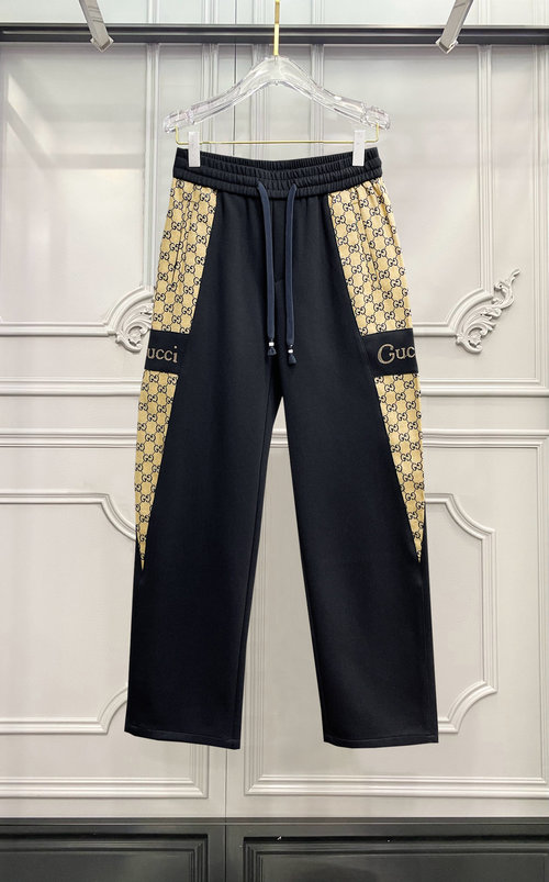 Gucci New Casual Pants with Logo, Offering Great Comfort
