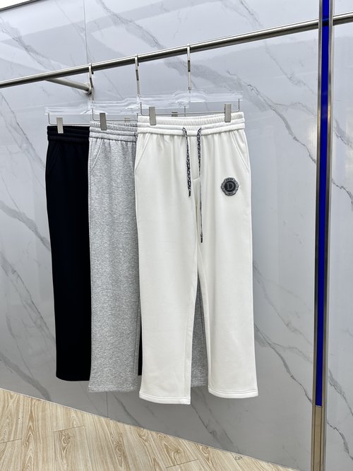 Dior Warm Straight-Leg Casual Pants with High Comfort