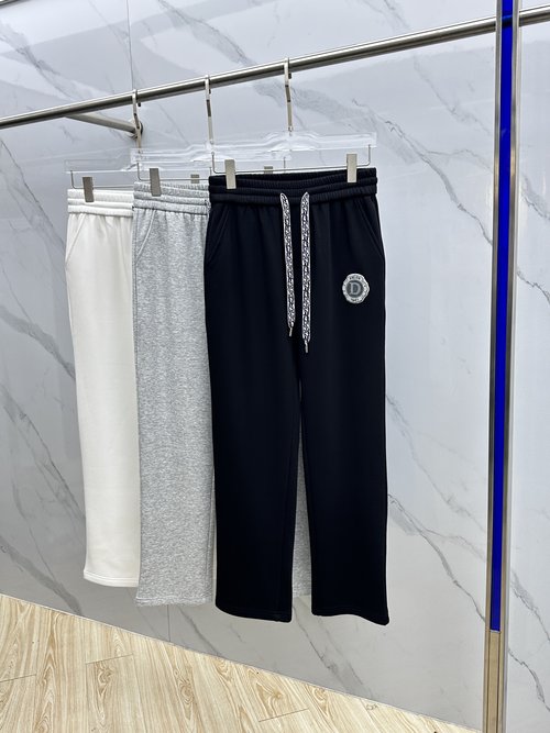 Dior Warm Straight-Leg Casual Pants with High Comfort