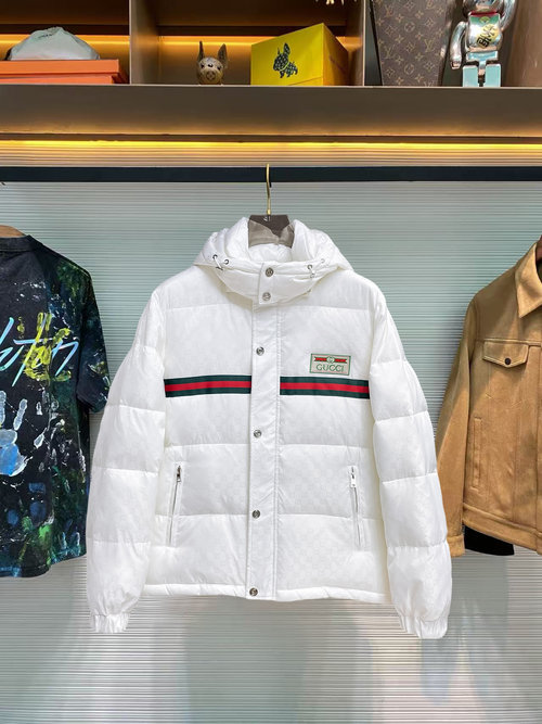 Gucci Top - Quality 90 - Down Jacket with Logo Combo