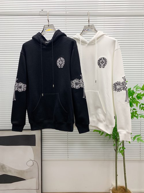Chrome Hearts Premium Embroidered Fleece Hoodie