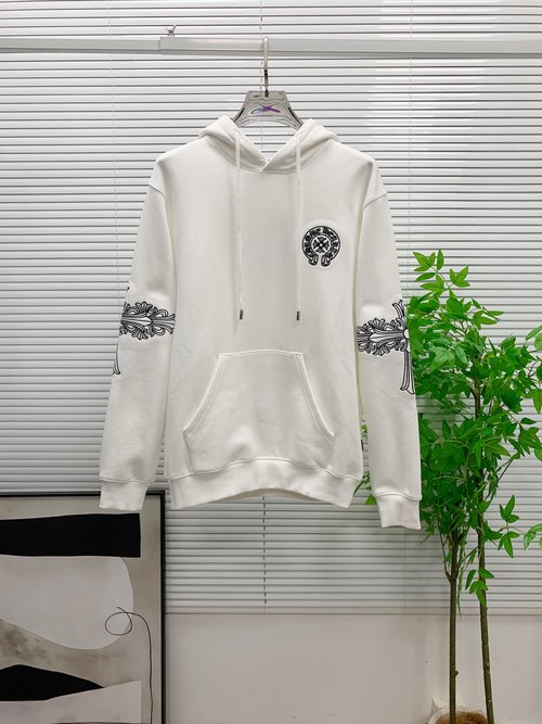 Chrome Hearts Premium Embroidered Fleece Hoodie