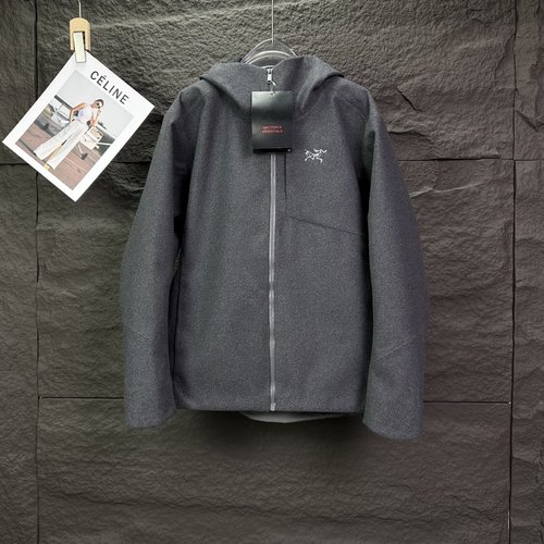 ArcTeryx Wool Embroidered Couple Hooded Woolen Jacket