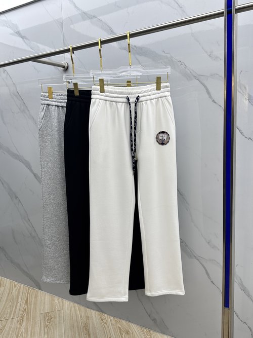 Louis Vuitton Warm Straight-Leg Casual Pants with Excellent Fit