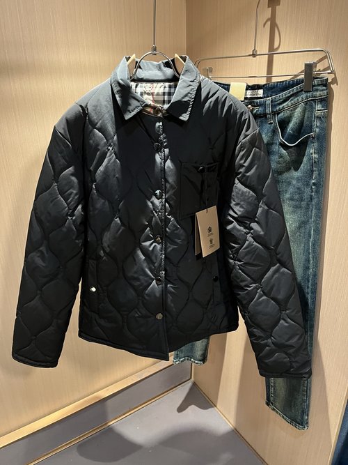 Burberry Panoramic Checked Cotton Jacket