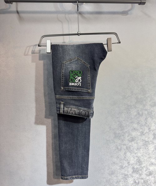 Loewe Comfortable and Luxurious Straight-Leg Jeans